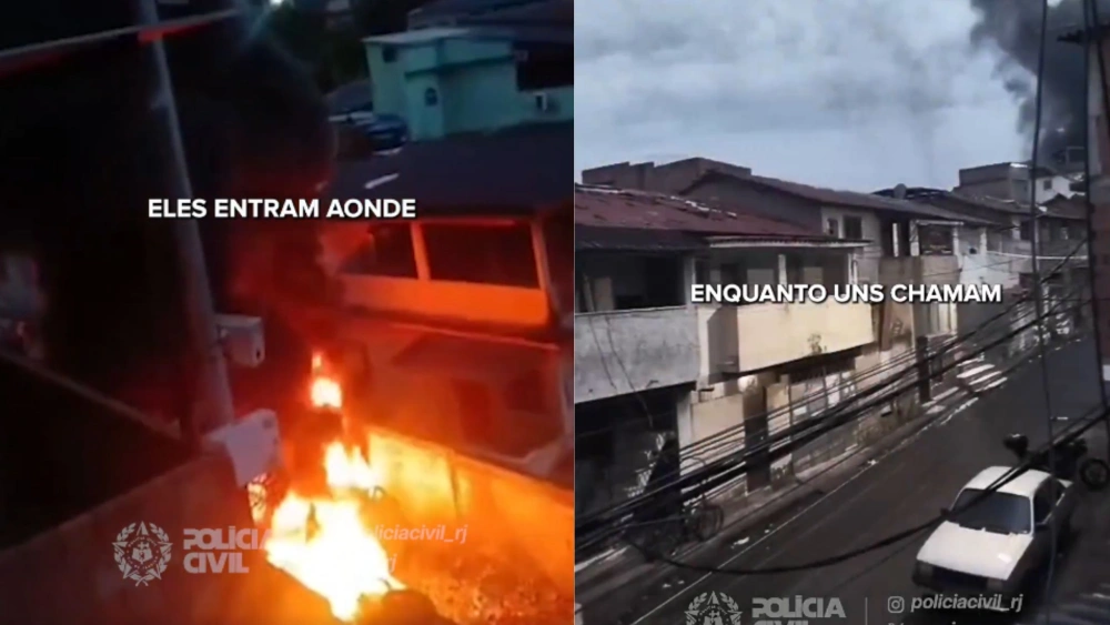 Operasi besar-besaran polisi Brazil di Rio de Janeiro. [x @PCERJ]